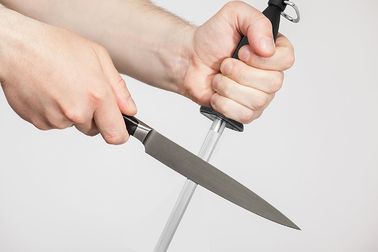 10 Inch Knife Steel Sharpening Rod For Nutone Kitchen Standard And Serrated Edge Knife
